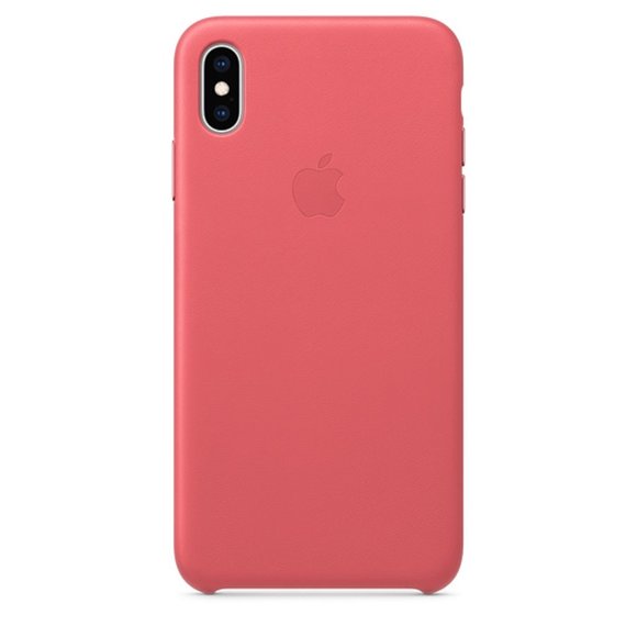 Leather Case for iPhone XS Max - TaupeActual Color:Peony Pink